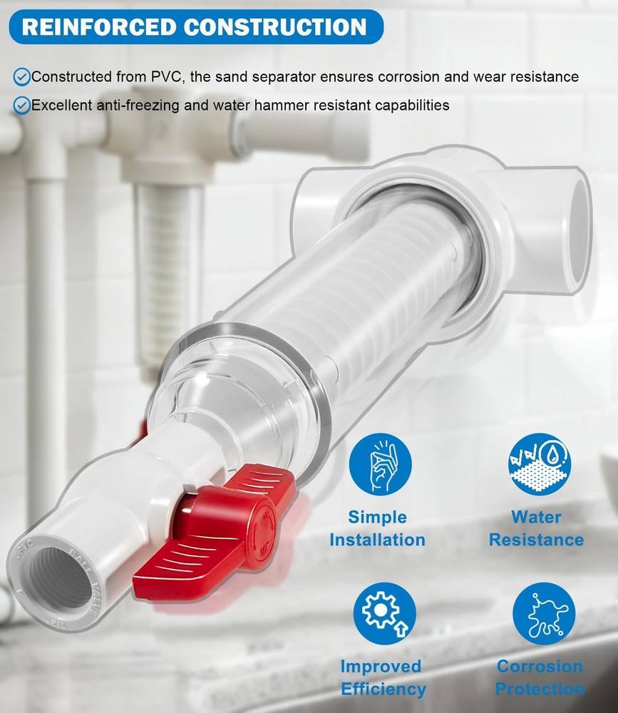 100 Mesh Spin Down 1-1/2" 50 GPM for Rusco Vu-Flow Spin-Down Filter System