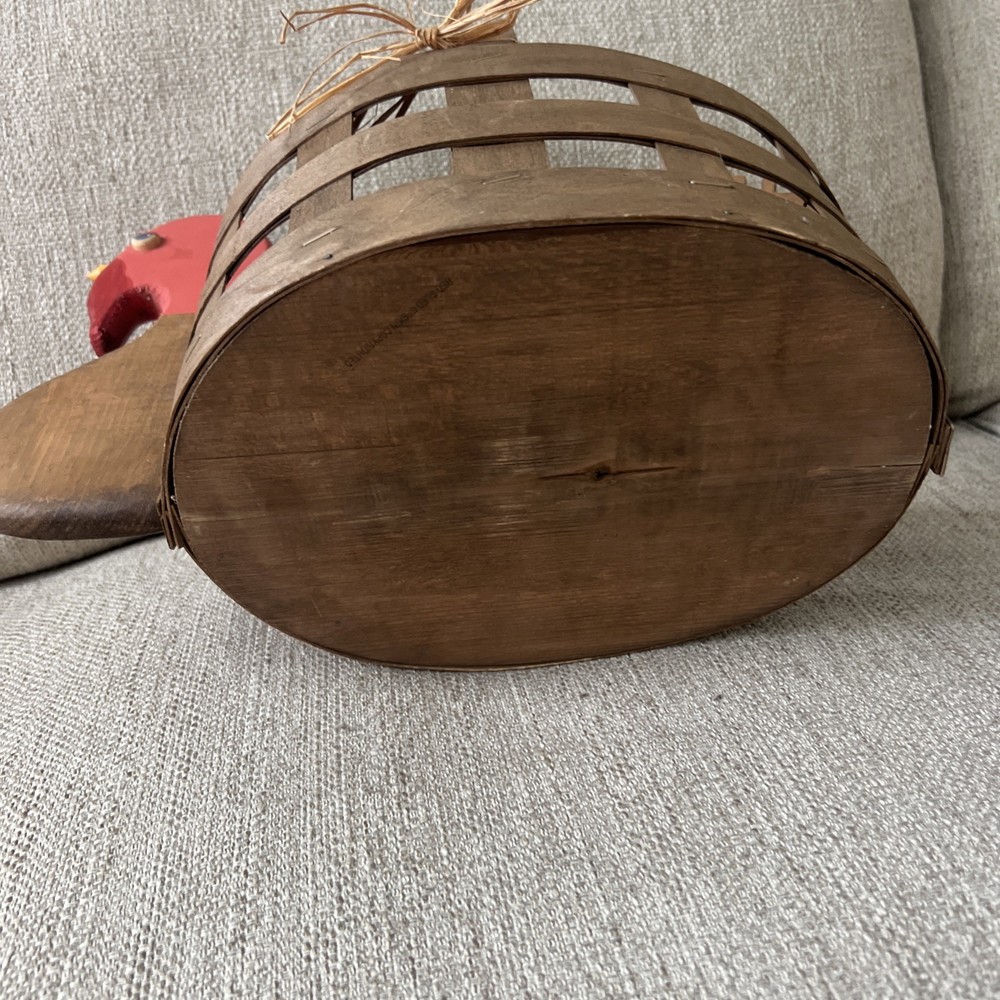 Vintage Turkey Basket