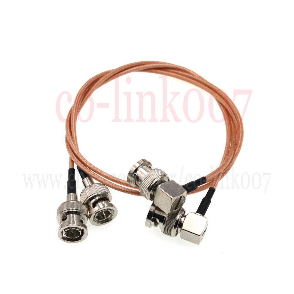 2pcs 75mΩ 3G HD SDI Cable,Video BNC Cable for Hyperdeck Camera 10-300cm