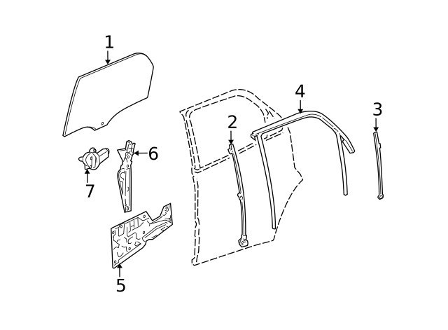 Genuine GM Rear Guide 10388995
