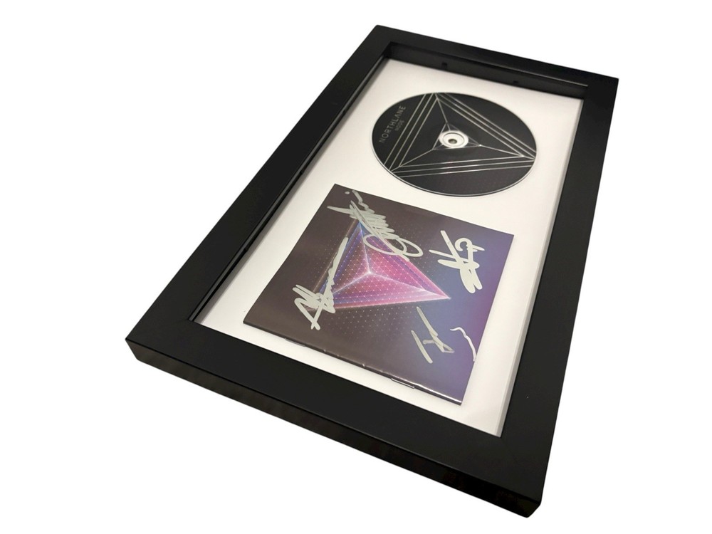 NORTHLANE SIGNED AUTOGRAPH x4 NODE FRAMED & MATTED CD MARCUS +3 w/ PROOF JSA COA