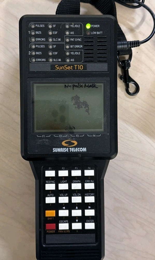Sunrise Telecom Sunset T10 - Powers On - Untested Otherwise
