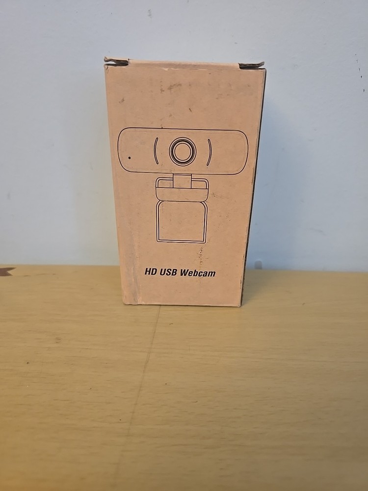 HD USB Webcam 1080p with Rotatable Clip USB Desktop PC