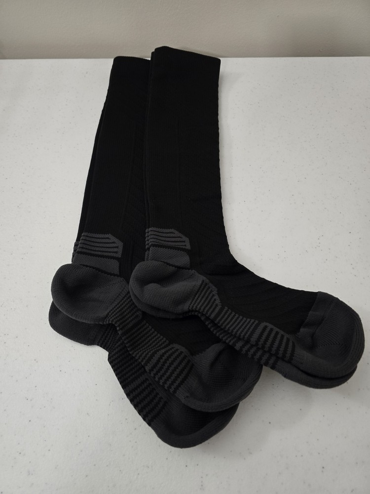 New Sonoran Compression Socks 2Pair Small Black/Grey