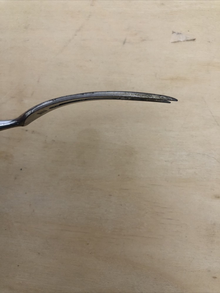 Antique D. Peres Solingen Germany Fork Ornate Handle Serving Dinner