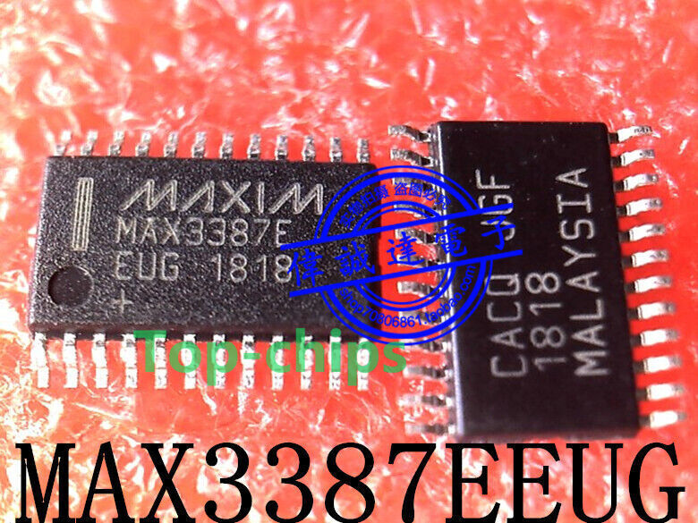 2PCS MAX3387EEUG MAX3387 TSSOP #TC98
