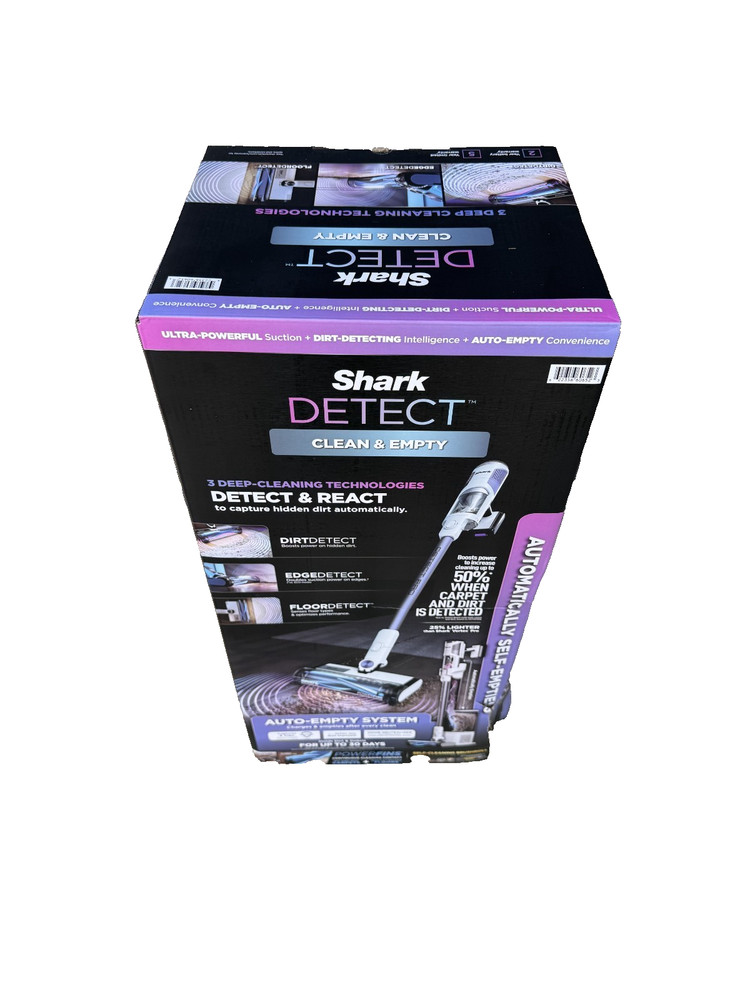 Shark Detect IW3120 Detect & React Clean & Empty Automatic Empty System *NEW*