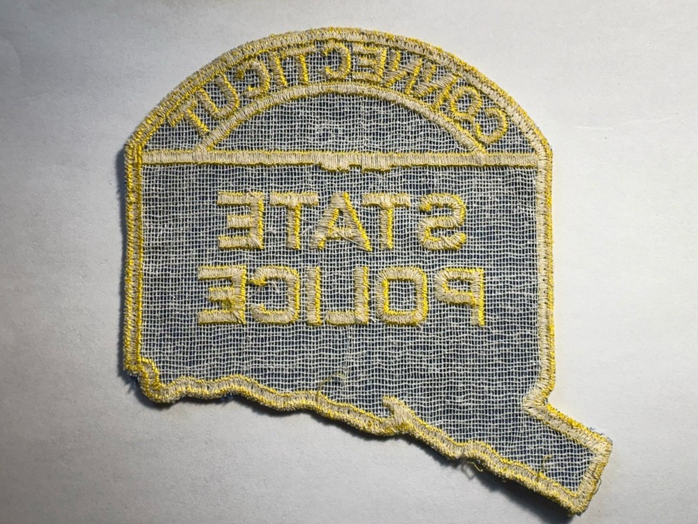 Connecticut State Police Patch