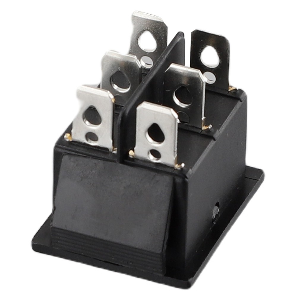 Part Rocker Switch Tool 6 Pin terminals Mini Double pole/throw Electrical