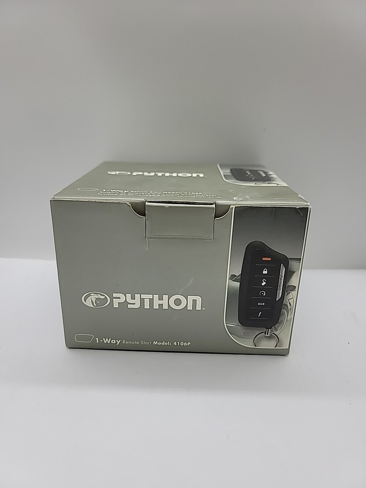 Python 4106P 1-Way Remote-Start System New