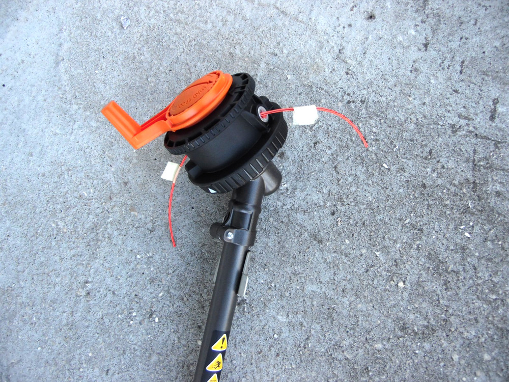 NEW (Pull) RIDGID String Trimmer Straight Lower Shaft w/ Bump Head & Winder