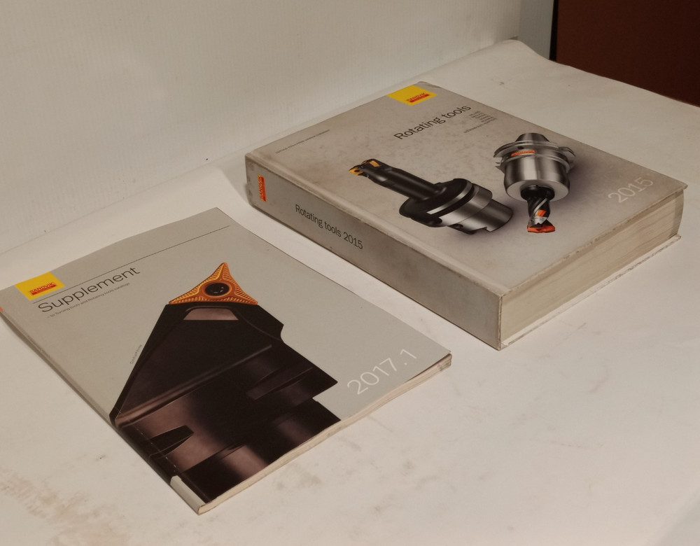 Sandvik Coromant 2015 Rotating Tools Reference Guide & 2017.1 Supplement Manual