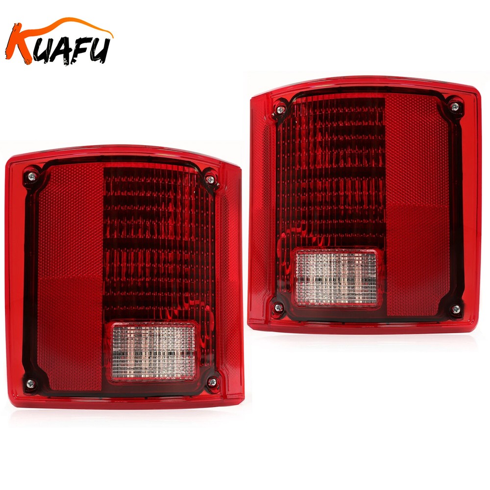 Pair Sequential Tail Lights LED Brake For 1973-1991 Chevy Blazer C10 C20 C1500