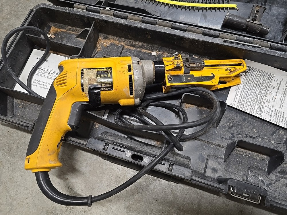 DeWalt Quick Drive 2000 Series DW275QD Screw Gun Bits Handle
