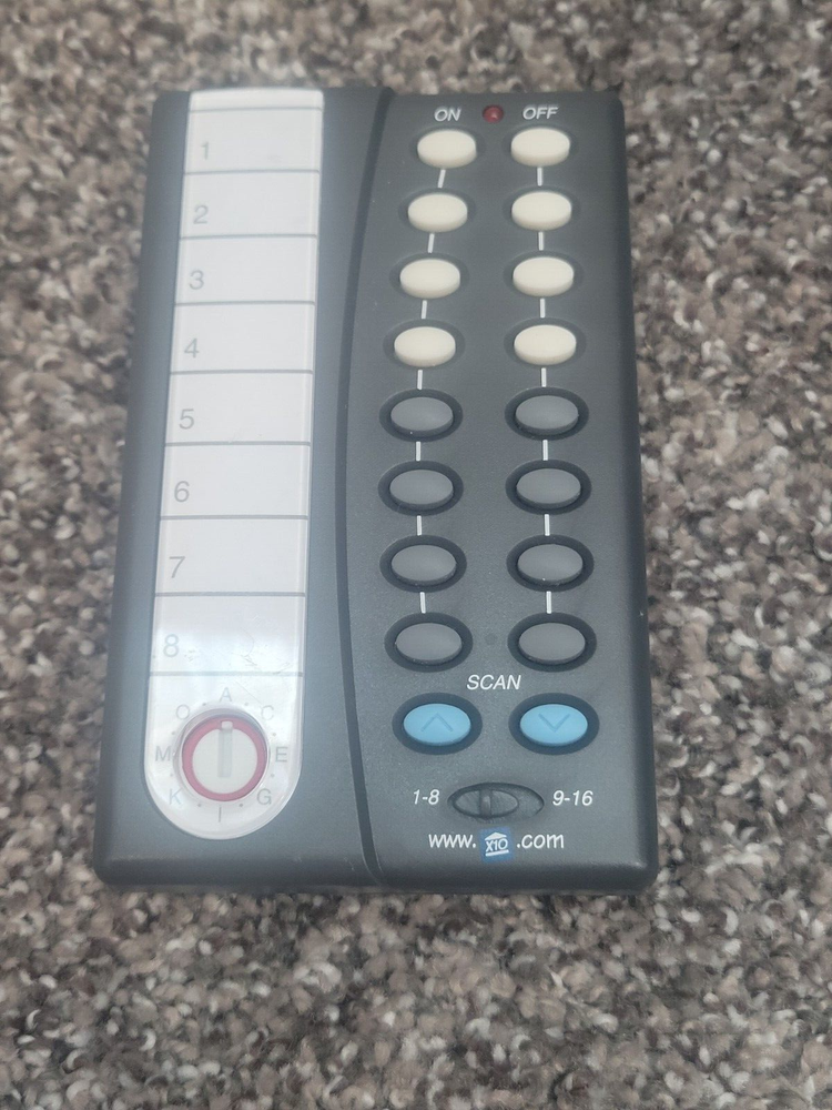 X10 Camera Control Remote Control Black Model CR12A (X-10 Home Automation)
