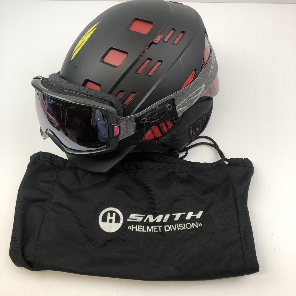 Smith Helmet Variant Brim Ski Snow Size small 51-55 cm X-static *Great condition