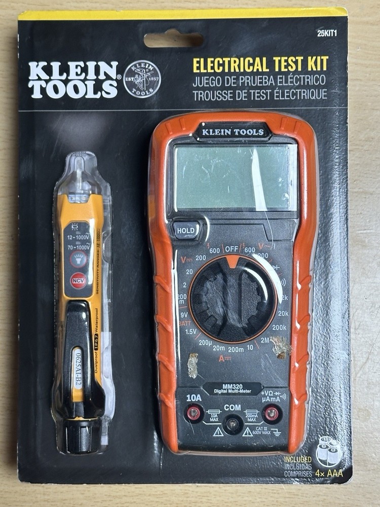 Klein tools digital meter MM320