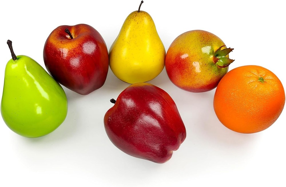 Artificial Fruits Pack,Fake for Home Decor,Simulation Fruit Assorted