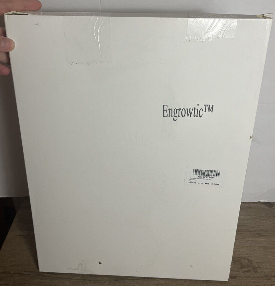 NIB Engrowtic 360 PC. DIY Valentine's Day Mailbox
