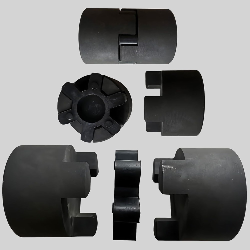 Industrial Grade Urethane Jaw Coupling Inserts, 4pcs for Enhanced Performance