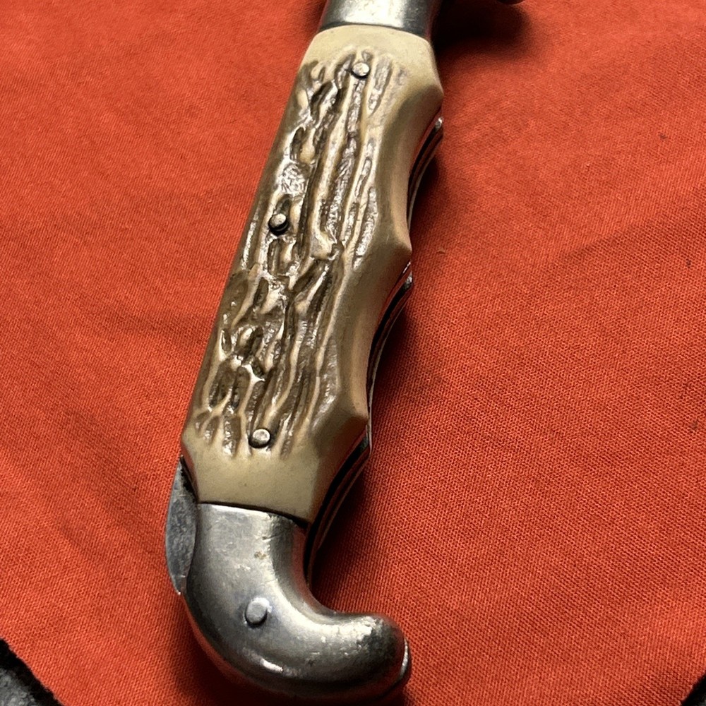 Japan Foldable Knife Broken Tip Vintage