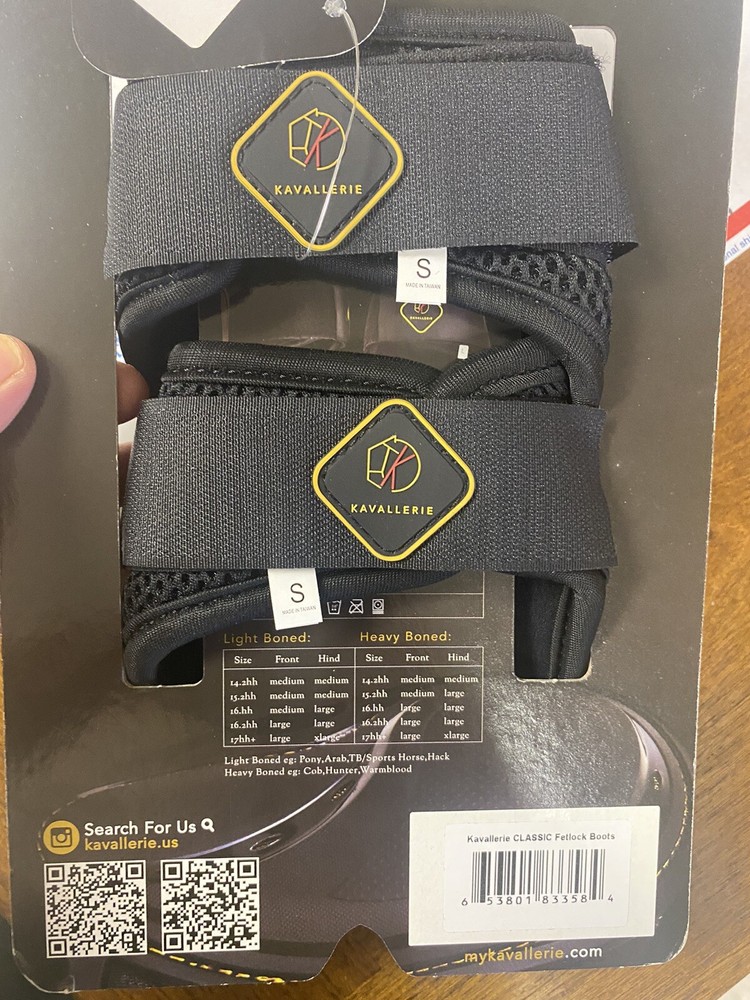 Kavallerie Fetlock Boots Size Small