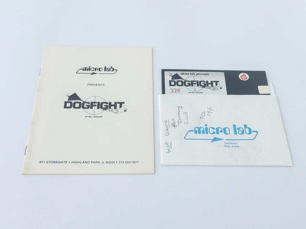 Dogfight - Micro Lab - 1980 / Apple II