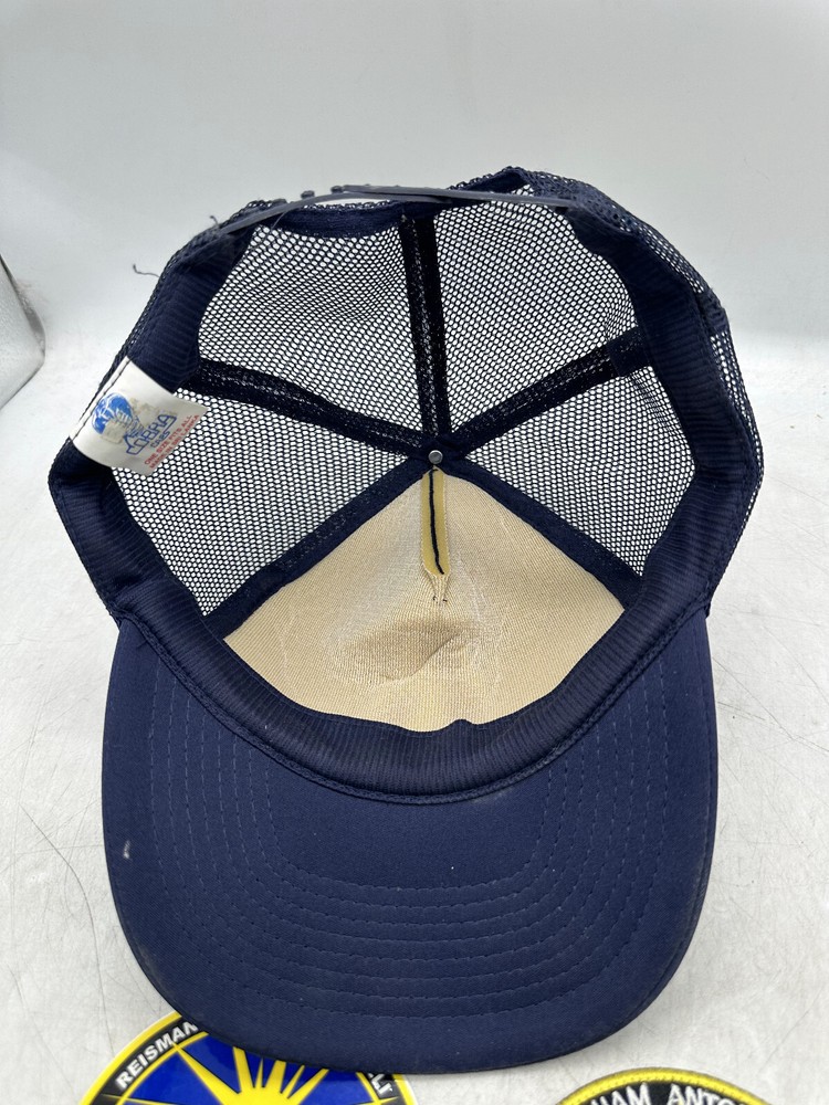 Space Shuttle Snapback Hat Cobra Cap Plus Atlantis STS-132 Patch & Sticker