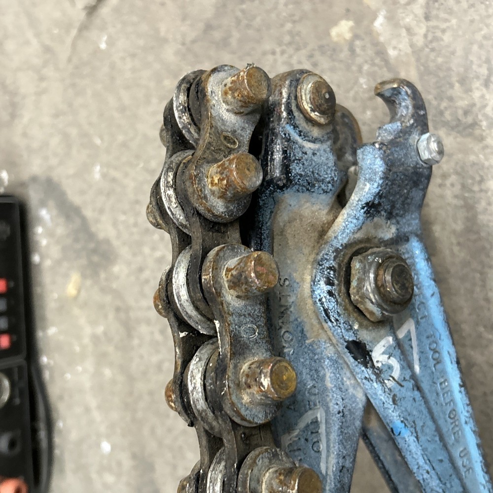 RIDGID 276 Soil Pipe cutter 25" Chain cast iron cutting snapping tool