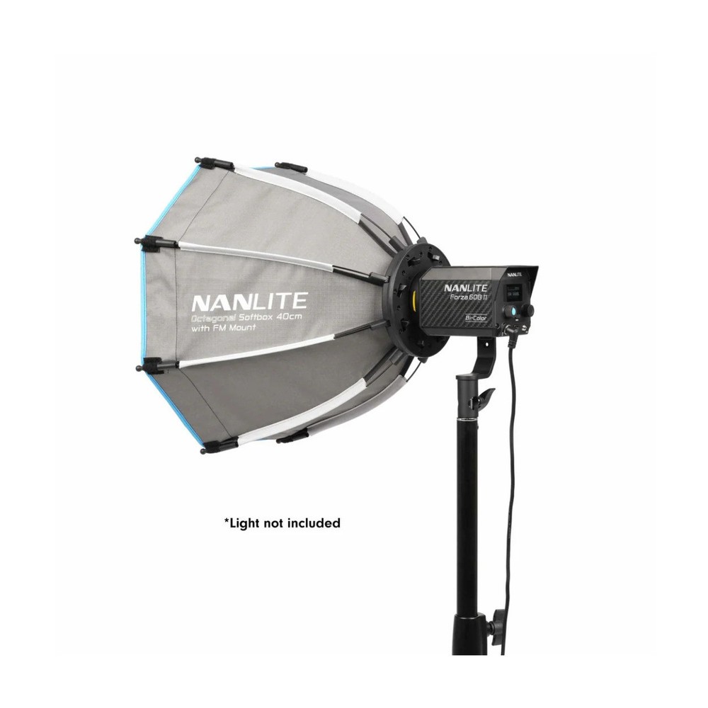 Nanlite 40cm Octagonal Softbox for FM-Mount LED Lights