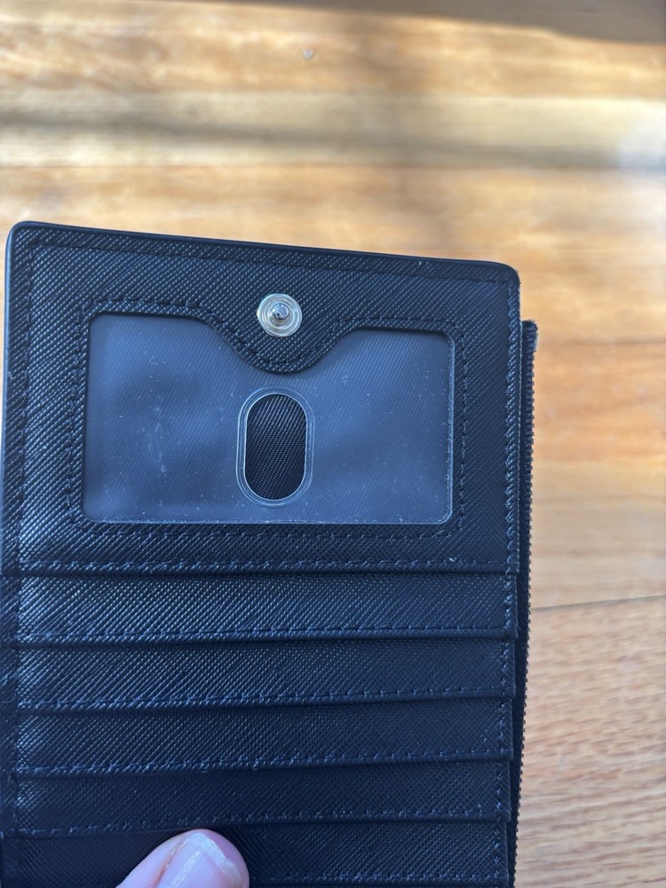 Black Wallet Binder Book