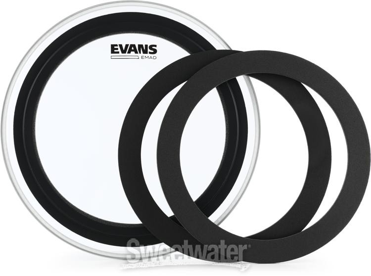 Evans EMAD Clear Bass Drum Batter Head - 16"