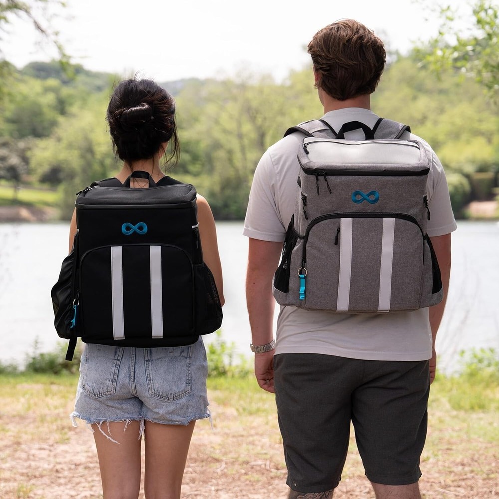 Insulated Backpack Cooler, 54 Can Capacity, Leakproof Liner, Soft Cooler Backpac