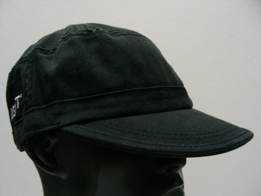 ABSOLUT - BLACK - ONE SIZE ADJUSTABLE CADET STYLE CAP HAT!