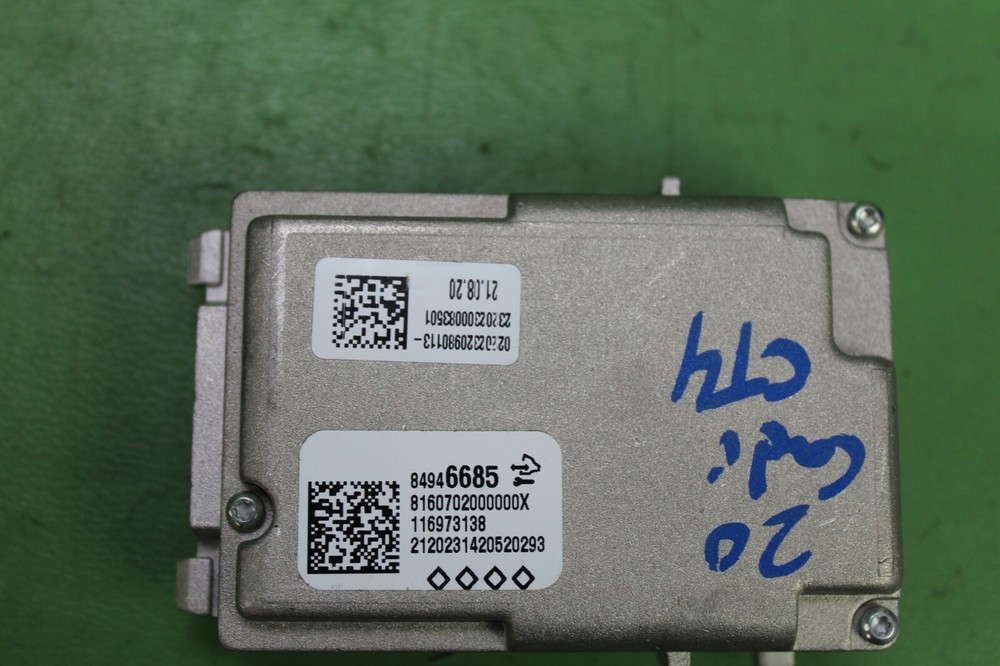2020 CADILLAC CT4 FORWARD FACING CAMERA 84946685 OEM