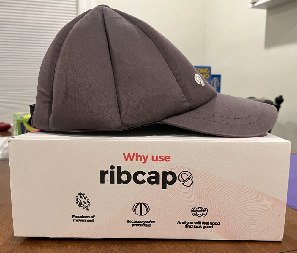 Ribcap protective baseball cap size small/medium fall protection