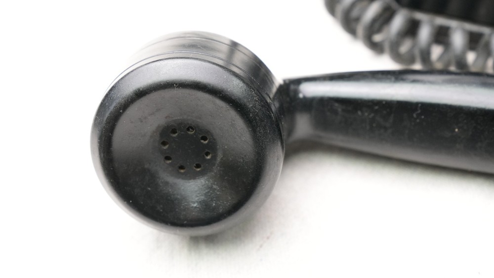 Vintage Bakelite Rotary Desk Phone