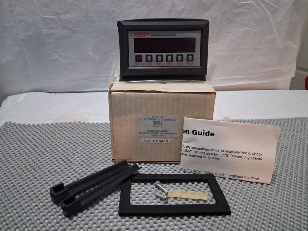 NOS Kessler-Ellis MRTA8 Electronic Digital Counter