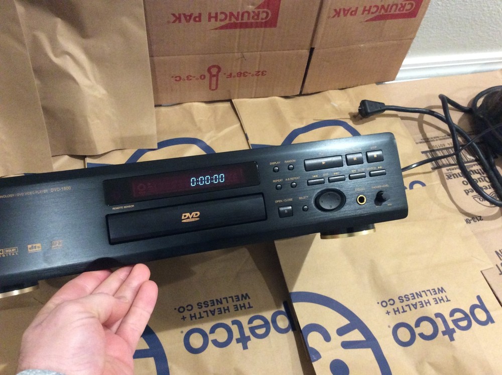 Denon DVD-1500 DVD Player Tested NO REMOTE
