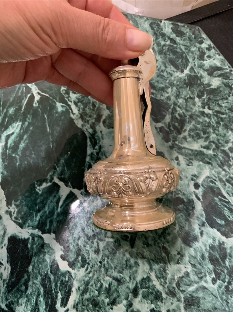 Vintage Ronson Silverplated “Decanter” Table Lighter