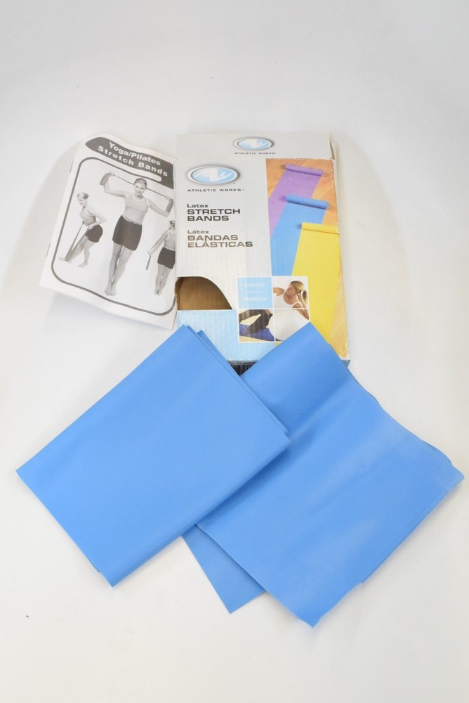 LATEX STRETCH BANDS BY ATHLETIC WORKS.