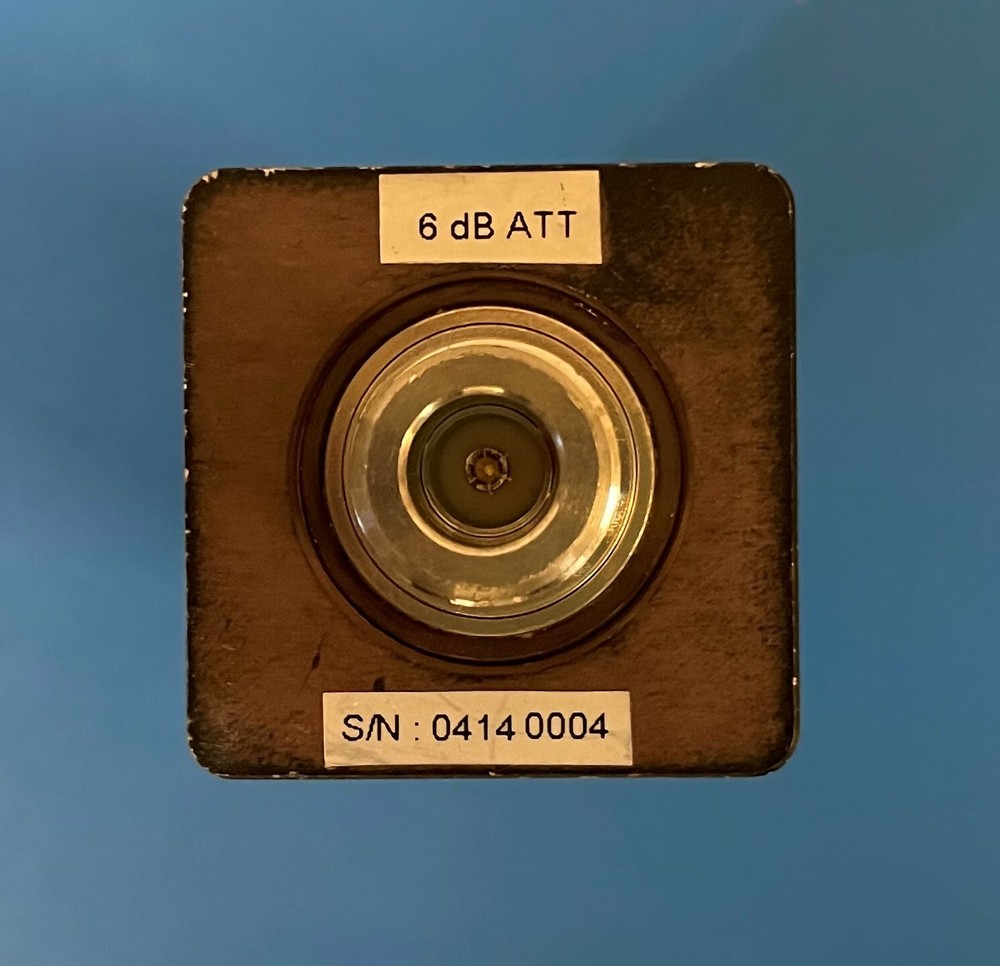 Fixed Coaxial Attenuators 3 dB, 6dB, variety types