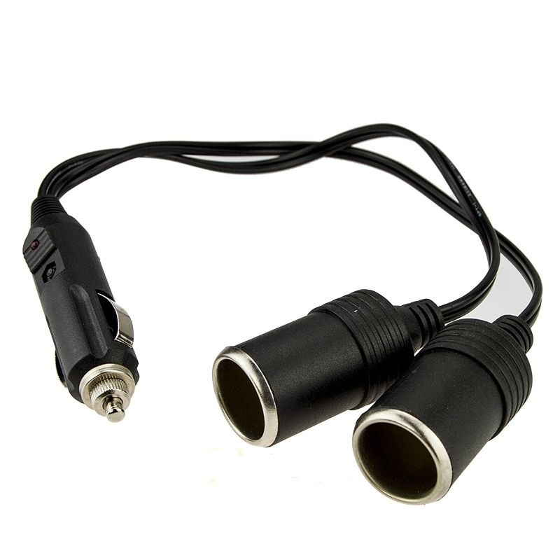 Dual Car Cigarette Lighter Splitter Charger Power Socket Adapter 12v Auto Outlet