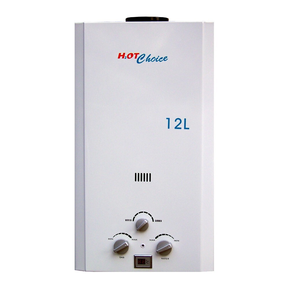 NEW NATURAL GAS TANKLESS WATER HEATER 12L / 3.2GPM   - HOT CHOICE