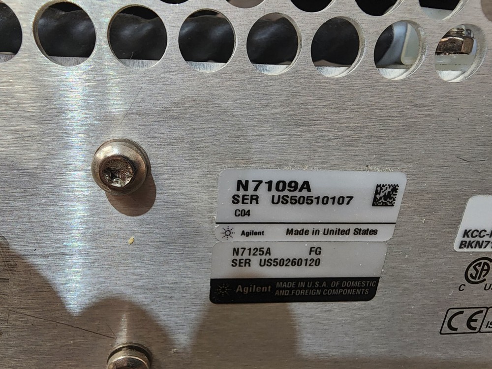 HP/Agilent N7100-18 PXI RF Processing System READ!