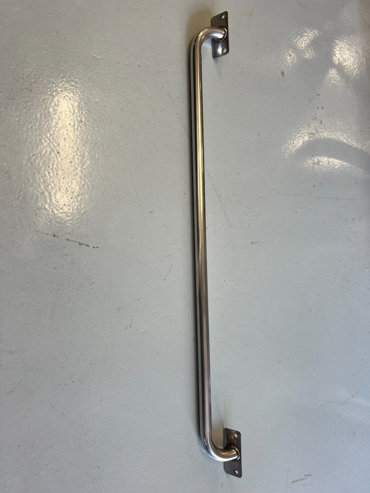 PETERBILT Cab Muffler Shield Grab Handle Stainless Steel