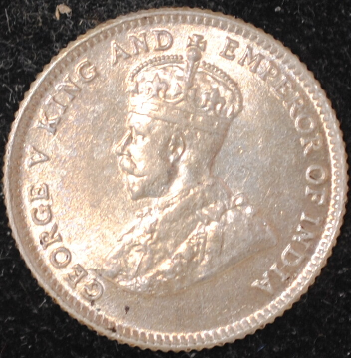 1926 Straits Settlements 10 Cents AU