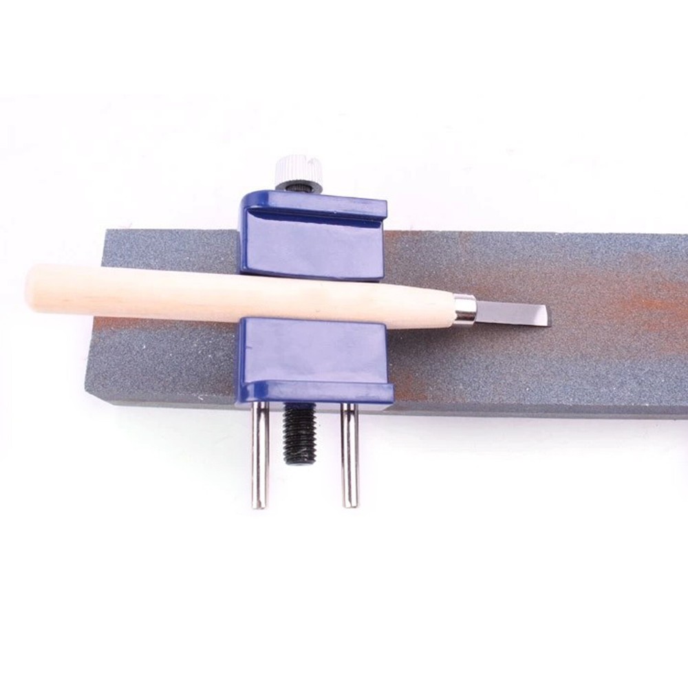 Plane Blade Wood Chisel Sharpening Guide Jig Angle Block Honing Manual Sharpener