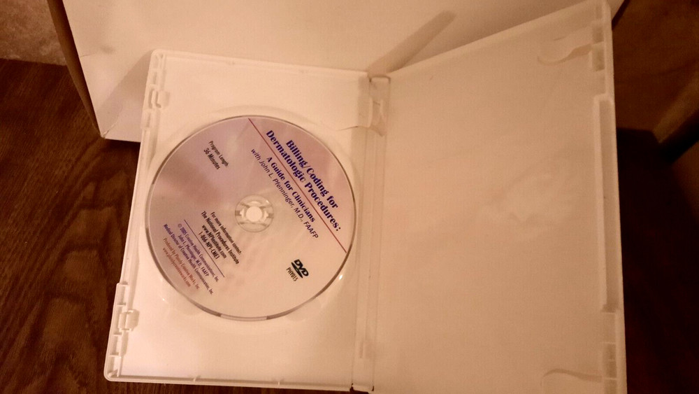 Billing/Coding for Dermatologic Procedures: Guide Presentation, Education, DVD