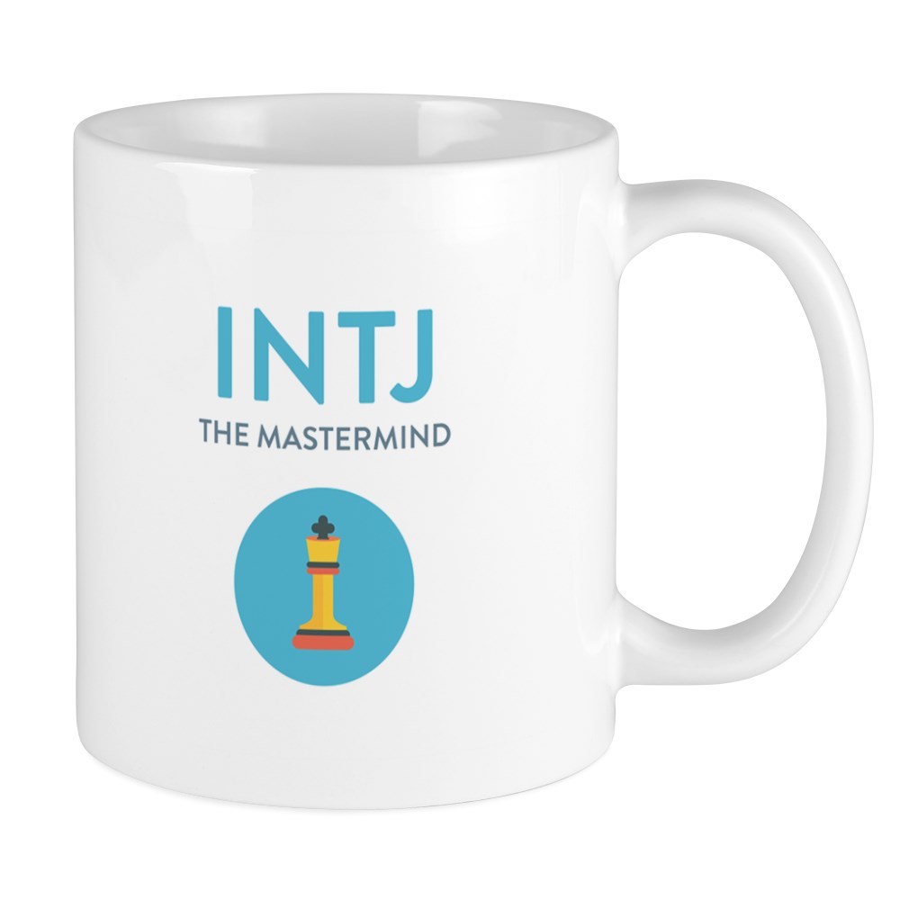 11oz mug INTJ - White Printed Ceramic Coffee Tea Cup Gift
